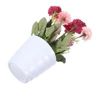 TEMPNAP Realistic Faux Potted Plant Silk Flower Bonsai Indoor Artificial Plants Decoration for Home Office Desktop Fade-resistant Silk Material with High Simulation and Stable Structure