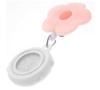 TEMPNAP Retractable Silicone Digital Nurse Pocket Watch Flower Design Luminous Display Water-Resistant Fob Watch for Nurses and Medical Professionals