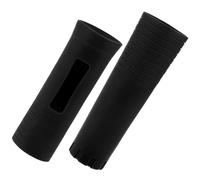 TEMPNAP Shockproof Silicone Microphone Cover 2pcs for Wireless Handheld Mics Anti-slip Grip Suitable for Ktv and Public Speaking
