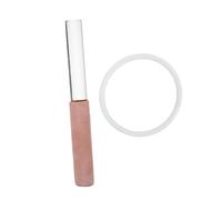TEMPNAP Singing Bowl Mallet for Crystal Bowl Meditation Accessory Rubber Ring Strikers for Yoga Practice