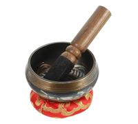 TEMPNAP Singing Bowl Yoga Meditation Bowl Cushion and Mallet Relaxation and Prayer Practices Random Color