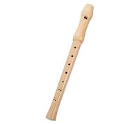 TEMPNAP Soprano Recorder for Early Education and Playing in A Team Practice Hand Flexibility and Coordination Wooden 8 Holes Precise Sound and Pitch for Children and Beginners