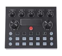 TEMPNAP Sound Card External for Dj Mixer LED Lights for Live Streaming Music Production Home Studio