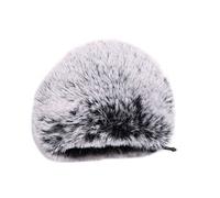 TEMPNAP Splash Microphone Sleeve Furry Mic Cover for Recording Studios Meeting Rooms and Stages Moisture Dirt Protection Easy to Use Plush Mic Protector
