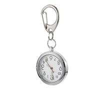TEMPNAP Stainless Nurse Clip Watch Buckle Pocket Watch Simple Shape Lightweight Design Craftsmanship Convenient Hanging for Nurses Working in Hospitals