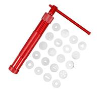 TEMPNAP Stainless Steel Clay Extruder Tool with Tip Molds for Precise Control and Reusable Use, for Students and Professional Artists to Create Unique Artworks and Enhance Pottery Journey