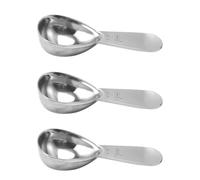 TEMPNAP Stainless Steel Coffee Measuring Spoons and Comfortable Use, Classic Style 3pcs 15ml with High Polish Finish Coffee Scoop Set for Precise Measuring in Kitchen and Baking