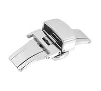 TEMPNAP Stainless Steel Watch Buckle Clasp Double Button Butterfly Clasp for Watch Straps Replacement Band Accessory for Secure and Easy Installation