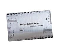 TEMPNAP Steel Guitar String Action Gauge Precision Measurement Tool for Accurate String Height Essential for Luthiers Guitarists Various Musical Instruments