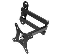 TEMPNAP Swivel Tv Mount Bracket for 10-27 Inch Monitors and Tvs with Triple Arm Structure Design Tilting Angle Adjustable Corrosion Resistant Stainless Steel Wall Mounted