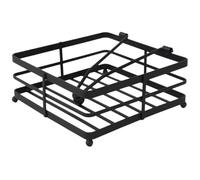 TEMPNAP Table Napkin Holder Fine Workmanship Sturdy Bottom Heightening Design Black Iron Modern Napkin Dispenser House and Party Use