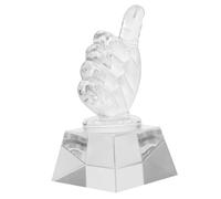 TEMPNAP Thumb Shaped Kindergarten Trophy Model Delicate Plastic Award Cup for Football Dance and Talent Shows Party Favor Game Prize and Unique Design