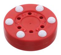 TEMPNAP Training Hockey Puck Sturdy Plastic for Personal Skill Development Roller and Ice Hockey Practice Indoor and Outdoor Use