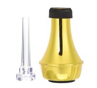 TEMPNAP Trumpet Straight Mute ABS Practice Mute for Trumpet, Lightweight, Portable Design, Reduces Overtones for Beginners and Players