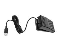 TEMPNAP Usb Foot Control Pedal Key for Gaming Medical and Transcription Use Single Pedal Design for Hands Compatible and