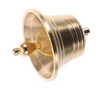 TEMPNAP Vintage Brass Copper Bell Pendant Hanging Ornament with Melodic Sound for DIY Crafts Home Garden Christmas Decoration Gift