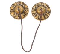 TEMPNAP Vintage Brass Meditation Chime Bell Singing Bells for Yoga Spiritual Practice Sound Artistic Design Beginner-friendly Versatile Use for Musicians Meditation Decor