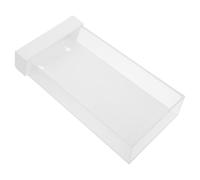 TEMPNAP Wall Mounted Acrylic Literature Box with Lid, Wall Mount Brochure Holder for Flyers and Marketing Materials, Visibility, Space-saving, for High-traffic Environments and Convenience