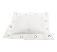 TEMPNAP Wall Mounted Canvas Boxing Pad for Kickboxing Training with Gloves and Nails, Professional and Practical Pu Kick Cushion to Punching Skills, Reusable White Wall Boxing Pad
