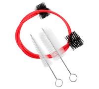 TEMPNAP Wind Instrument Cleaning Brush Set Trombone Mouthpiece Cleaner Valve Brush Kit for Trumpet Euphonium Clarinet Musical Instruments