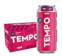 Tempo Cherry Cocktail Cans - 8 x 440ml - 7.5% ABV - Cherry Cocktails Ready to Drink - Made with Vodka - Full Flavour, No Nonsense
