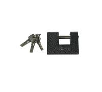 tempo di saldi CATENACCIO Chain Solid Steel Armored Heavy Duty Rectangular Padlock with 3 Keys