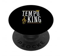 Tempo King Funny Orchestra Conducting For Music Directors PopSockets Adhesive PopGrip
