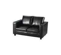 Tempo Two Seater Sofa-in-a-Box Seconique Black One Size