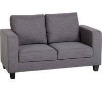 Seconique Tempo 2 Seater Grey PU Sofa - Wilko