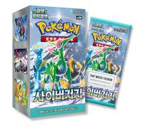 Temporal Forces Cyber Judge Korean Booster Box | TCYM Authenticated | Korean Pokemon Cards | Pokemon Temporal Forces | 30 Packs Included | That Mouse Fashion