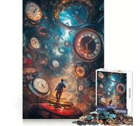 Temporal Navigator Jigsaw Puzzle for Teenagers 1000 Pieces Enhance Recall Quiet Fun Exact Edge Artistic Gift (50x75cm)