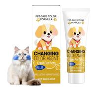 Temporary Animal Paint - Waterproof Natural Shades - Nourishing Colour Changing Agent for Cats | For All Breeds, Care Shows, Stage, Cosplay, Night Walks, Birthday Party, Home