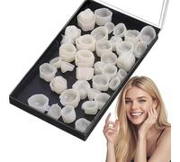Temporary Crowns for Back Teeth,Broken Tooth Repair Kit for Permanent,Dental Repair Kit for Easy to Use,Fits The Shape of Back Teeth,Compact and Portable,No Easy Fall Off Breaking After Molding
