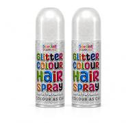 Temporary Glitter Hair Colour Spray 200ml Washable Hair Colour Spray for Adults Sparkle Hair Styling Spray for Fancy Dress Festivals Parties Events Celebrations Cosplay Costume Makeup & Fun Hair Looks