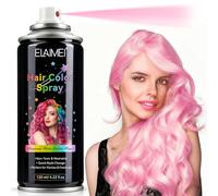 Temporary Hair Color Spray One-Time Use Hair Spray, Washable Hair Dye, Natural Hair Color Wax, Non-sticky for Cosplay,Party,Christmas,Halloween