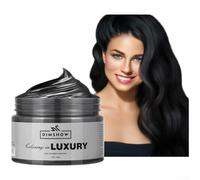 Temporary Hair Color Wax 120g Matte Finish Washable(#09 Black) | Matte finish effect, vibrant bold shades, washes out with water, 120g large capacity, no residue