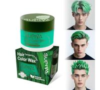 Temporary Hair Color Wax for Kids Women Men,Red Green Blue Purple Hair Dye Colour,DIY Instant Hair Coloring Gel Cream for Cosplay Halloween Children's Day(Forest #20)
