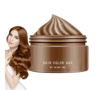 Temporary Hair Color Wax - Instant Hairstyle Cream Dye, Temporary Silver Gray Hair Color Wax, Hair Wax Hair Style Dye Mud For Men Women Youth, Easy Rinse Hair Styling Cream, Natural Ingredients 30g