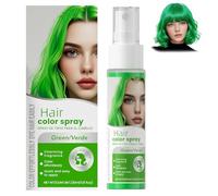 Temporary Hair Colour Spray - Green Hair Dye Instant - Washable Temporary Hair Colour for Adults - One Time Coloured Hair Spray for Party,Halloween, Birthdays,Cosplay,Christmas
