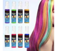 Temporary Hair Colour Spray, Washable Single-Use Hair Dye Spray, Instant Styling Suitable for Children And Adults With Various Hair Types, Christmas, Halloween And Similar Occasions (8Pc)
