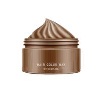 Temporary Hair Colour Wax - Silver Grey Hair Dye | Washable Hairstyle Cream Tint | Instant Colour Done, Natural Styling Gel for Men, Women, All Ages, Professional Use