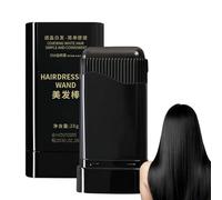 Temporary Hair Dye Comb, 20g Waterproof and Sweat-proof Hair Dye Stick, Instant White Hair Concealer Stick, Long Lasting Hair Touchs Up Brush, Portable Concealer Applicator, for Women & Men (Black)