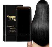 Temporary Hair Dye Pen, 20g Instant Hair Touch-Up Stick, Waterproof Sweat-Proof Hair Concealer, Long Lasting Hair Colour Stick, Travel Portable Hair Dye Applicator, for Women & Men (Black)