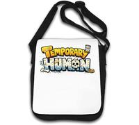 Temporary Human Life Concept Design Shoulder Bag White