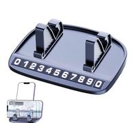 Temporary Parking Card for Vehicles - Stand and Holder for Number Plate on the Dashboard | Mobile Phone Holder for Car and Vehicle, for Family Friends Women Travel Driving Interior Car