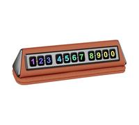 Temporary Parking Card | Temporary Car Parking Phone Number Temporary Car Parking Magnetic Mobile Phone Number for Parking