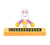 Temporary Phone Parking | Luminous Phone for Temporary Parking - Magnetic Numerical Stickers with Day and Night Visibility for Road