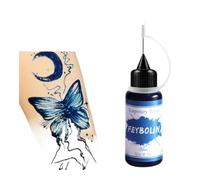 Temporary Tattoo Ink For Adults Teens, Temporary Tattoo Kit Skin Friendly DIY Tattoos Temp