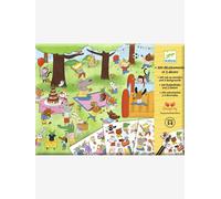 Temporary tattoo - It's party time DJECO green