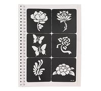 Temporary Tattoo Stencils, 97 Airbrush Tattoo Templates Temporary Glitter Tattoo Stencils Airbrush Stencil Fake Tattoo Templates Reusable
